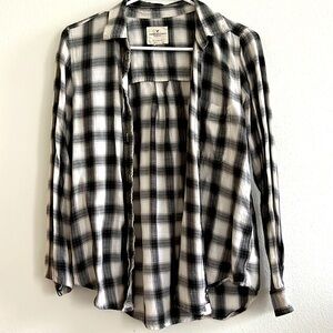Black and white Flannel